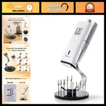 Clip-on Nail Drill Holder With 10 Bit Holes, Acrylic Base Stand For Electric. Fixed Price $31.99.