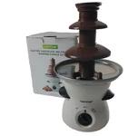 Nutrichef 3 Tier Electric Chocolate Fondue Pot White PKFNMK16. Fixed Price $30.76.