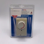 Ritetemp Heat Only Baseboard Thermostat Beige Universal 442-658 Model 8046. Fixed Price $49.99.