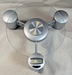 Soehnle Triple Digital Kitchen Scale. Rare Futuristic Design, Released In 2004. Fixed Price $50.00.