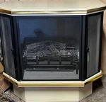 Temco Ventless Freestanding Gas Fireplace Model Adsb 36. Fixed Price $999.00.