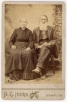 Man Born 1789 Id: Jacob Foglesong Of Rushville Indiana & Wife C1890 Cab. Card. Fixed Price $49.75.