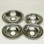 CP2 Range Stove Chrome Drip Pans Bowls Set 3/ 6" 1/ 8". Fixed Price $20.93.