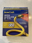 Brasscraft PSCTE1106 K5 Universal Coated Gas Installation Kit 48" Length 5/8" Od. Fixed Price $10.00.