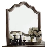 Acme Baudouin Wooden Mirror Weathered Oak. Fixed Price $205.52.