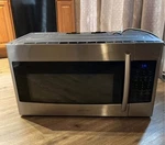 Samsung 2.1-CU Ft 29.87-IN Over-the-range Microwave With Sensor Cooking. Fixed Price $220.00.