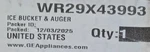 New Oem Refrigerator Ice Bucket WR29X43993 WR17X12091. Fixed Price $124.99.
