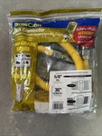 Brasscraft Gas Connector 5/8 Od X 36 Stainless Steel Safety+plus 2 Range Hose. Fixed Price $18.44.