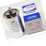 Supco Dual Run Capacitor, Round, Mfd, Volt, CD25+5X370R. Fixed Price $12.00.