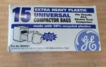 WX60X1 15" Trash Compactor Bags 15PK Genuine Oem Part. Fixed Price $25.00.