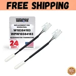 Whirlpool WPW10384183 Refrigerator Thermistor (2-PACK) Year Warranty. Fixed Price $14.99.