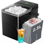 Ice Maker Countertop Portable 2.5L Basket Led Touch Control Silonn Expandable. Fixed Price $124.99.