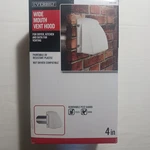 Everbilt BPMH4WHD6 Wide Mouth Dryer, Kitchen & Bath Vent Hood White #0141. Fixed Price $8.00.