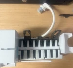Ge Ice Maker 197D7636G001, WR30X10077, WR30X10093 Used With Bucket. Fixed Price $30.00.