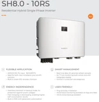 Sungrow SH10RS Solar Inverter String 10KW Hybrid Phase 4 Mppt With 10YR Wrnty. Fixed Price $2604.95.