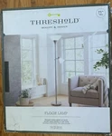 Threshold Mother Daughter Floor Lamp Brushed Nickel, Silver/frost. Local Pickup. Fixed Price $40.00.