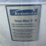 Kenmore Power Miser 9 Water Heater White Self-cleaning Roto-swirl Glass Lining. Fixed Price $300.00.
