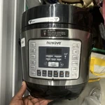 Nuwave Nutri-pot Multi-cooker Electric Pressure Black Stainless Steel. Fixed Price $100.00.