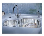 Franke PCX120LH 34 Inch Undermount Double Bowl Sink Stainless Steel New!. Fixed Price $299.99.