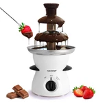 Nutrichef Electric 3 Tier Chocolate Fondue Fountain Countertop Me.... Fixed Price $64.62.