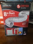Deflecto Canada F0408B 4' 8' Supurr-flex Dryer Vent Duct. Fixed Price $17.16.