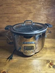 All Clad Series SC03 Chrome Stainless Steel Slow Cooker. Fixed Price $77.00.