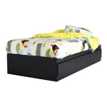 South Shore Fusion Wood Twin Mates Drawer Bed White. Fixed Price $267.86.