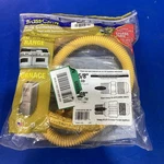 Brasscraft 5/8"OD X 48" Gas Connector W/safety CSSC64TE-48. Fixed Price $15.99.