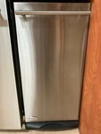 Monogram 15" Built Trash Compactor - Stainless Steel ZCGS150RSS. Fixed Price $1050.00.