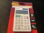 Sharp EL-377WB 10-DIGIT Lcd Calculator New. Fixed Price $18.50.