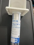 Dryer Vent Hood With Tail Piece, Removable Screen & Sleeve, White, 3-IN.. Fixed Price $18.00.