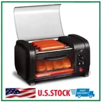 Roller Hot Dog Grill Oven Toaster Bun Warmer Machine Cooker Sausage Kitchen Bbq. Fixed Price $59.99.