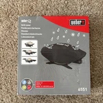 Weber Q Vinyl Grill Cover 6551. Fixed Price $15.00.