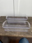 2 Piece Kitchenaid Refrigerator Door Bin KRSC503ESS01 W10316457 Large Small Set. Fixed Price $69.00.