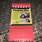 Maxsa 37359 Right 21.5" 11" 2" Red Polypropylene Parking Mat. Fixed Price $13.00.