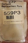 Rspc Speed Queen Dryer Kit Motor Adapter Harness-gas, Part# 559P3. Fixed Price $45.00.