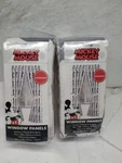 Disney Mickey Mouse Window Panel 42"W X 84"L Pack Microfiber Drapes. Fixed Price $34.94.