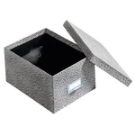 Globe-weis/pendaflex Fiberboard Index Card Storage Box, 5 8 Inches, Black A.... Fixed Price $24.72.