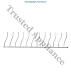 Frigidaire Dishwasher Fold-down Tine Row (replaces 5304507394) 5304534829. Fixed Price $24.50.
