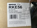 Broan Nutone RKE56 (brand New) Non Duct Kit EW56 Series. Fixed Price $50.00.