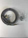 Certified Appliance 30-AMP 3-PRONG Dryer Power Cord Grey 6FT. Fixed Price $5.99.