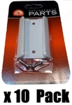 Igloo 20016 White Replacement Plastic Water Cup Dispenser Clip Brackets - 10 Pk. Fixed Price $124.93.