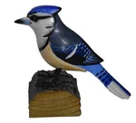 Hand Carved Wood Blue Jay Dockside Tropical Nautical Coastal Island Decor Art. Fixed Price $29.94.