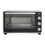 Black+decker Crisp 'n Bake Pro 6-SLICE Air Fryer Toaster Oven Basket Rack & Tray. Fixed Price $59.68.