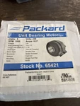 Packard 65421 Unit Bearing Motor. Fixed Price $25.00.