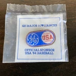 Vintage Major Appliances Lapel Pin Official Sponsor Usa 1984 Baseball Nos. Fixed Price $12.99.