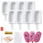 Silicone Cake Pop MOLDS,8CAVITY,2PACK,100WOODEN Sticks,bags,dessert Baking,white. Fixed Price $25.98.
