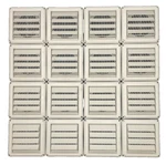 16 X Deflecto Fresh Air Intake 4" 3" White Aluminum/plastic Vent Dryer Hood. Fixed Price $149.99.