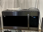 Samsung Over The Range Microwave Model ME17R7021ES New, Open Box S8625. Fixed Price $129.99.