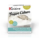 Euro Cuisine White Yogurt Starter Pack Creamy Smooth French Quality 10 Pouches. Fixed Price $31.49.